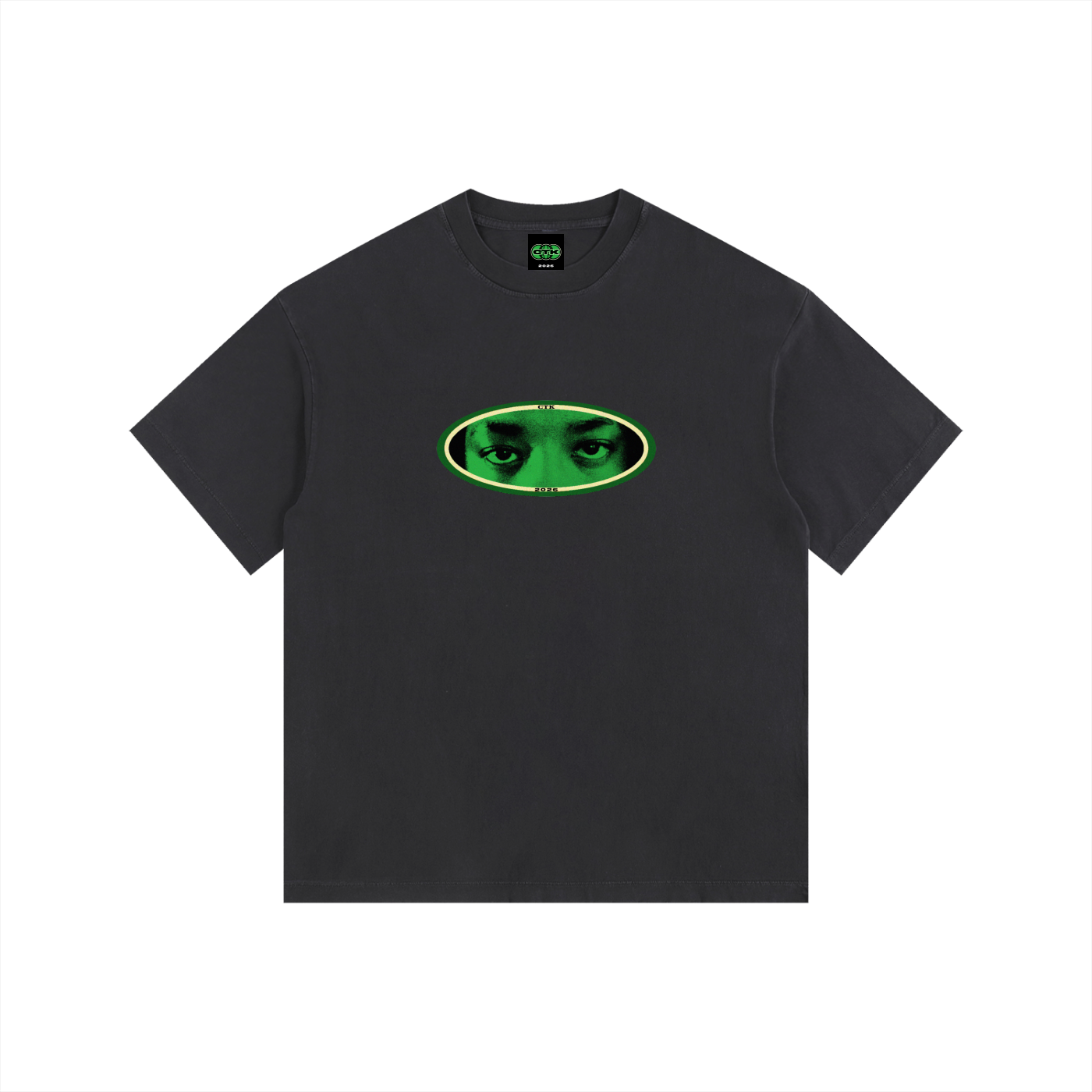 CTK GaMor T-Shirt (Black/Green) 100% cotton