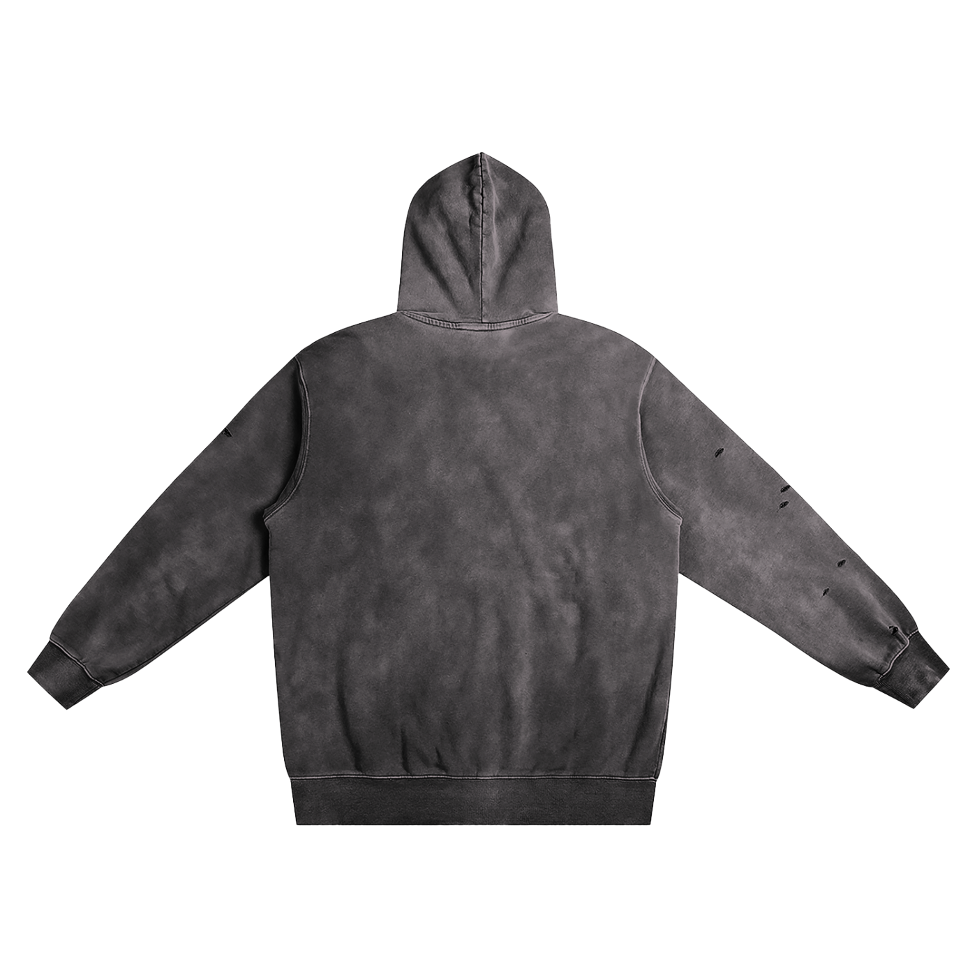 CTK BRAND WAYWARD Heavyweight Hoodie (Black/White) 100% cotton