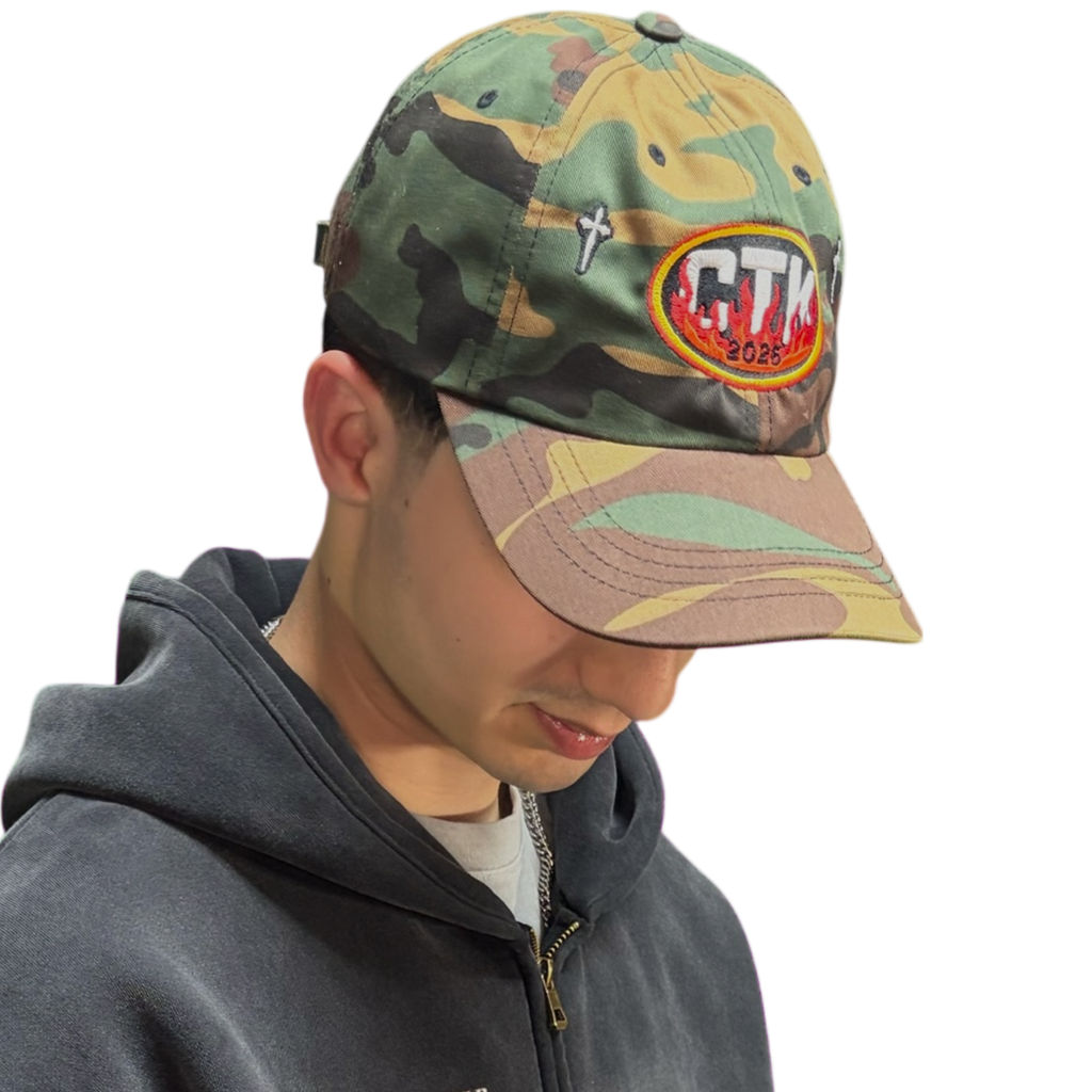 CTK RAPID FIRE Dad hat - (Camo/Red)