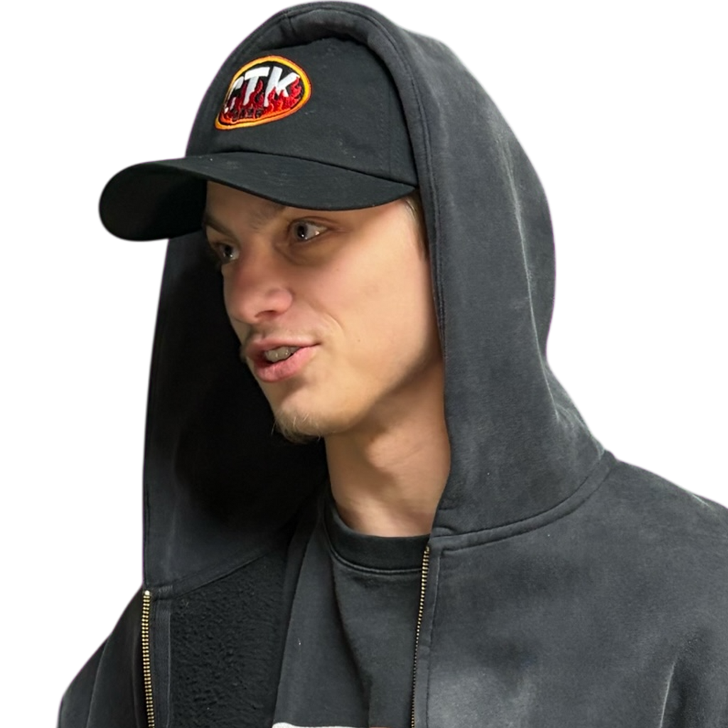 CTK RAPID FIRE Dad hat - (Black/Red)