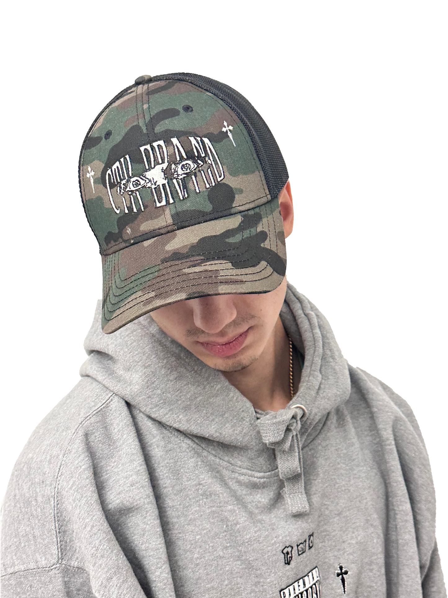 CTK Camouflage Logo trucker hat