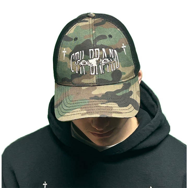 CTK Camouflage Logo trucker hat