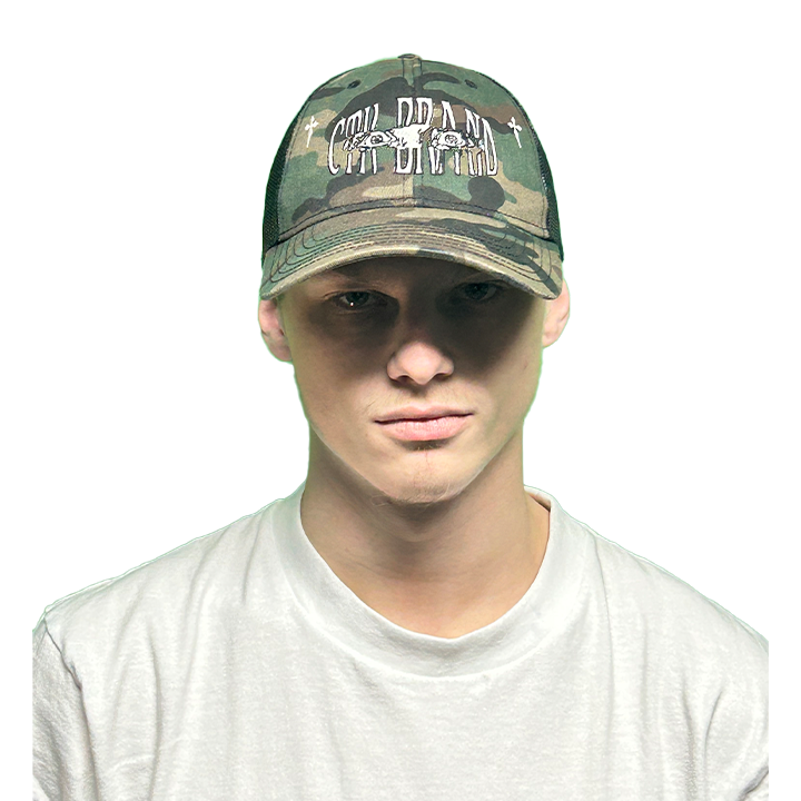 CTK Camouflage Logo trucker hat