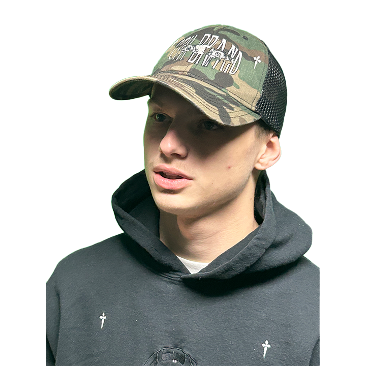 CTK Camouflage Logo trucker hat